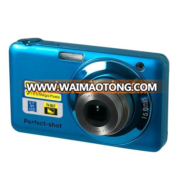 CMOS 2.7 TFT LCD 15 mega pixels digital camera