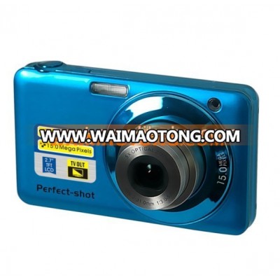 CMOS 2.7 TFT LCD 15 mega pixels digital camera